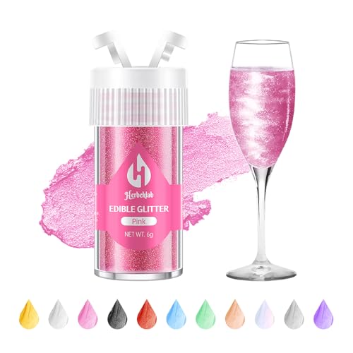 Pink Edible Glitter