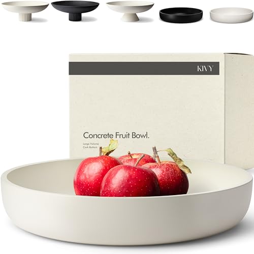 Concrete Fruit Bowl for Kitchen Counter