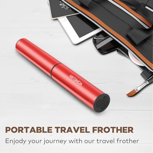Rechargeable Milk Frother Handheld Electric Frother Wand Milk Foamer Drink Mixer for Coffee