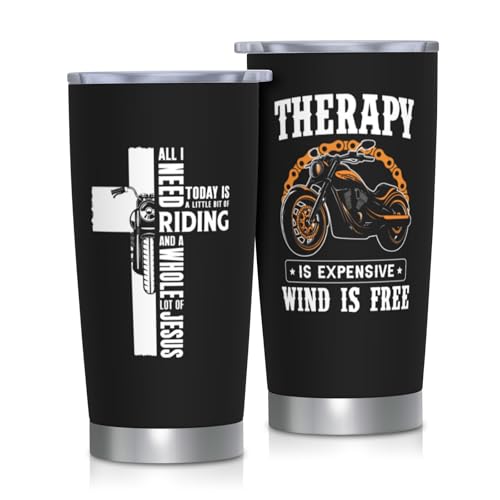 Therapy Is Expensive Wind Is Free Stainless Steel Tumbler 20 oz (20 Count)