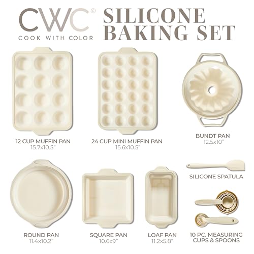 17 Pc. Silicone Baking Pan Set (17 Count)