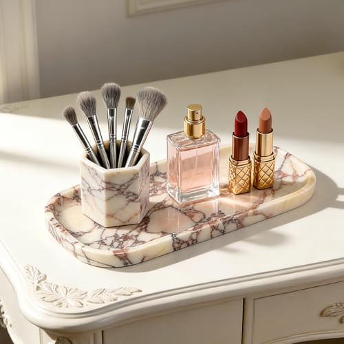 Luxury Calacatta Viola Marble Tray