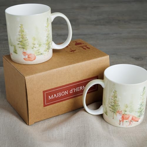 Coffee Mug with Handles Tea Cups (2 Count)