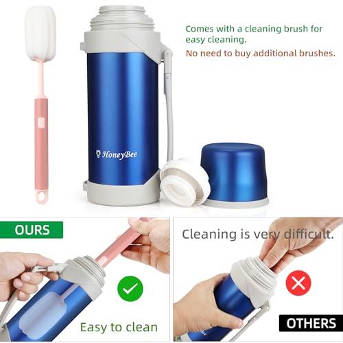 Hot Drinks Keeps Liquid Hot or Cold for Up to 24 Hours Thermos 41 Ounce Coffee Thermos 18