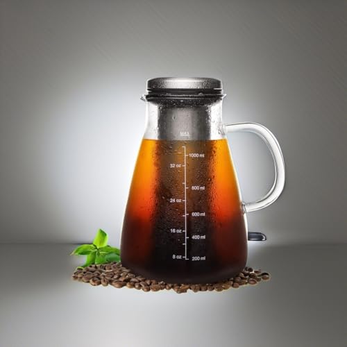 Cold Brew Iced Coffee Maker 34oz