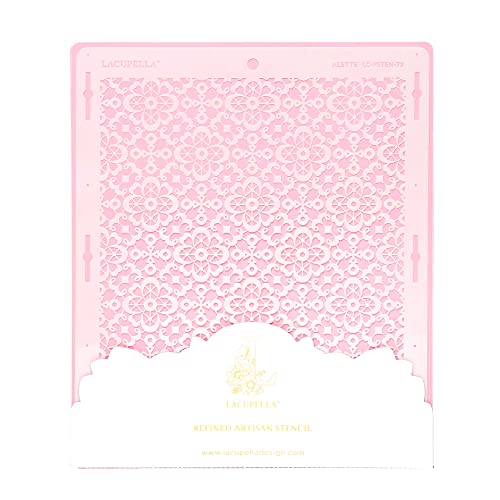 Cake Decorating Stencil for Tall Buttercream Cake
