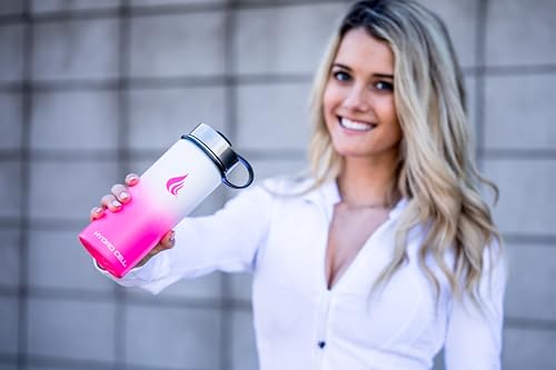 Stainless Steel Insulated Water Bottle with Straw