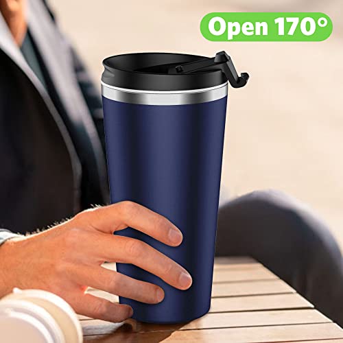 Insulated Coffee Mug with Ceramic Coating
