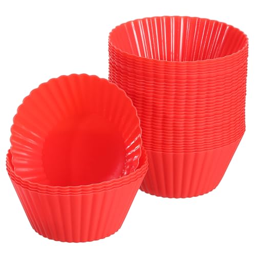 36Pcs Silicone Cupcake Liners (36 Count)