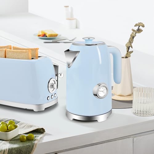 57oz Electric Kettle with Thermometer
