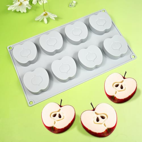 Appple Shaped Mousse Silicone Molds Chocolate Cake Mould Dessert Baking Form Cake Decorating Tools