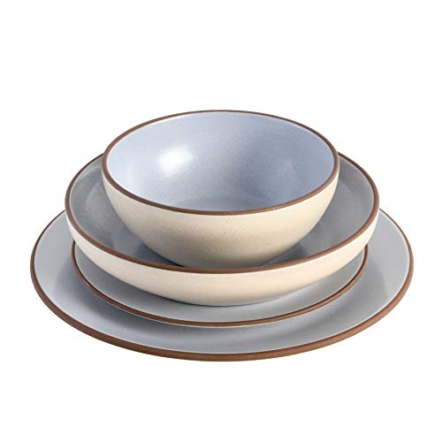 Contempo Classic Double Bowl Dinnerware Set
