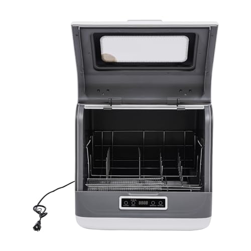 800W Portable Countertop Dishwasher