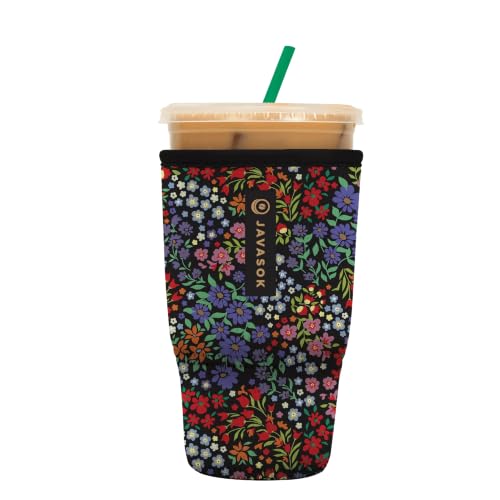 JavaSok Iced Coffee & Cold Soda Insulated Neoprene Cup Sleeve
