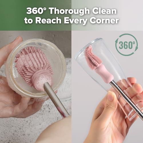 Silicone Cleaning Brush Kit