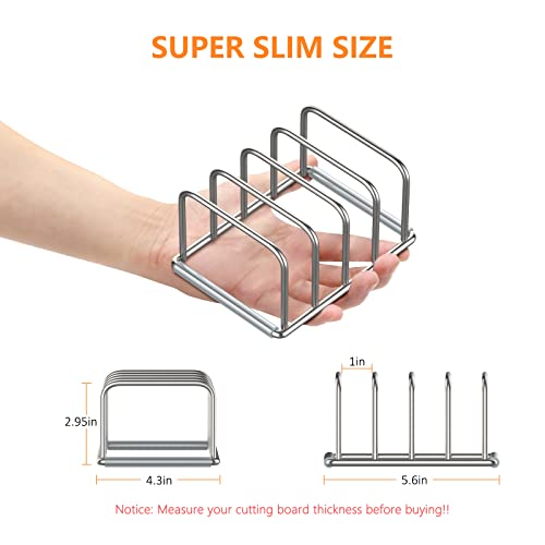 Cutting Board Organizer Stand Holder