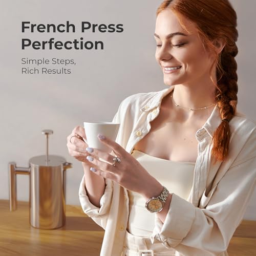 Living French Press Coffee Maker 34oz