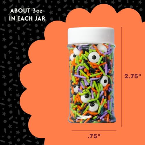 Halloween Sprinkles 4 Pack