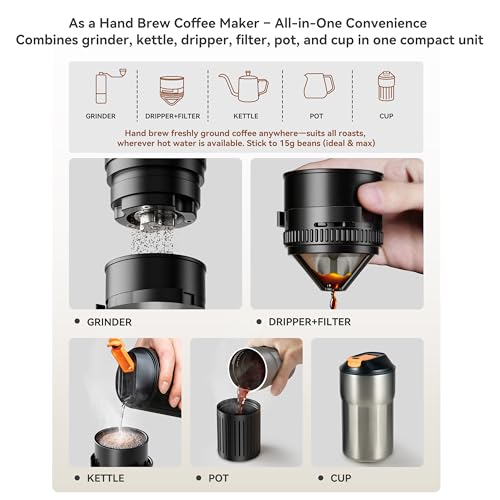 Portable Pour Over Coffee Maker