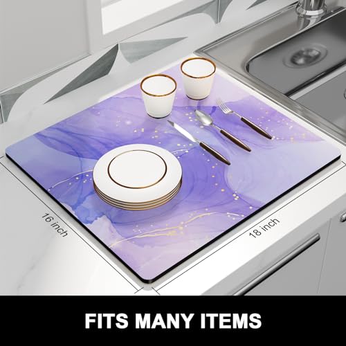 Dish Drying Mat for Kitchen Counter