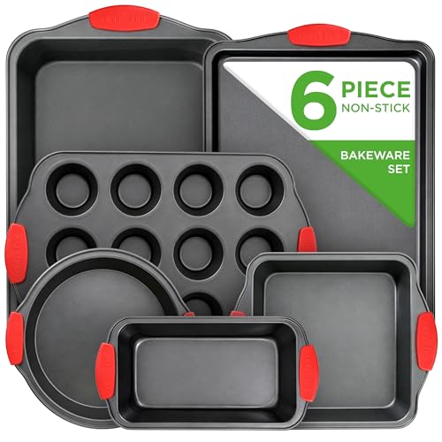 Nonstick Baking Pans Set 6 Piece
