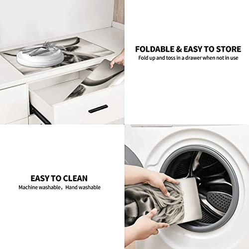 Large Dish Drying Mats For Kitchen Counter Microfiber Kitchen Drying Mat XL Draining Pad Absorbent Quick Drying Dish Mat 18x24 Inch
