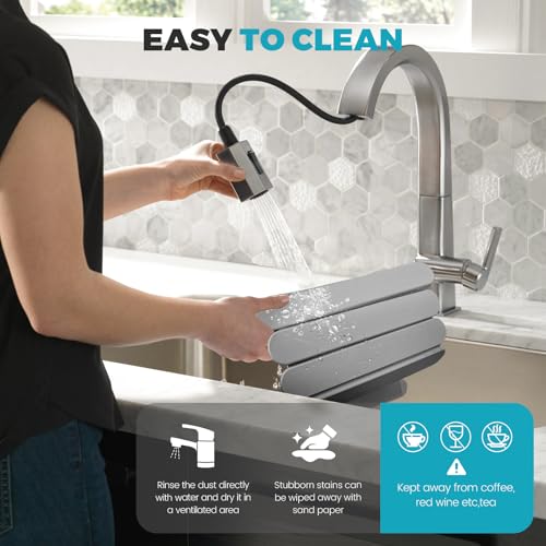 Extral Large Quick Dry Stone Drying Mat for Kitchen Counter