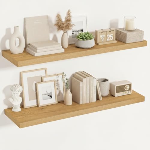 12 Inch Deep Floating Shelves (2 Count)