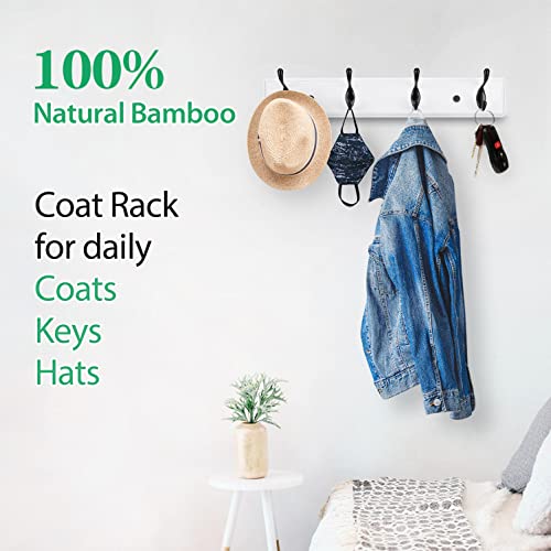 Heavy Duty Wooden Coat Rack