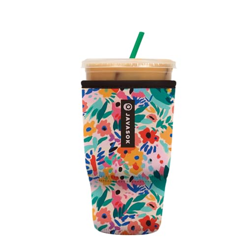 JavaSok Iced Coffee & Cold Soda Insulated Neoprene Cup Sleeve