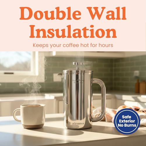 Non Toxic Stainless Steel French Press