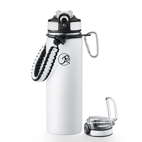 24oz Insulated Stainless Steel Travel Water Bottle