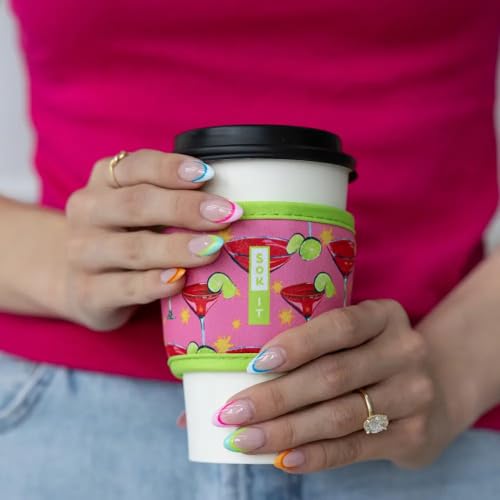 HotSok Coffee & Tea Reusable Insulated Neoprene Cup Sleeve