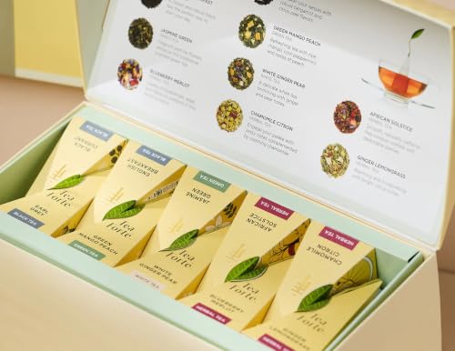 Tea Sampler 20 Pyramid Infuser Bags (20 Count)