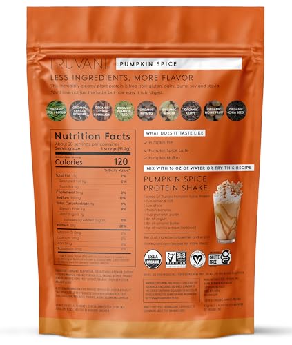 Organic Plant Based Protein Powder (20 Ounce)