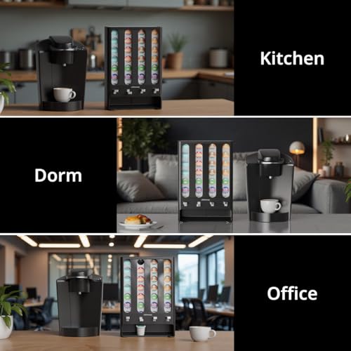 K Cup Holder Creative Coffee Pods Storage Stand Vending