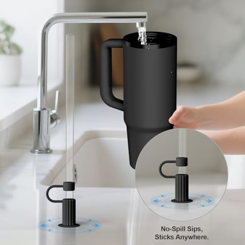 6 Pcs Silicone Straw Covers Cap (6 Count)