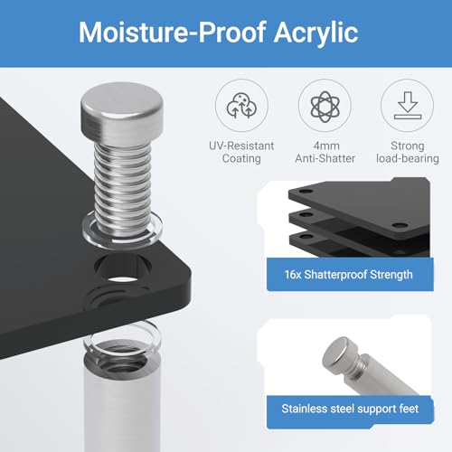 3 Tier Acrylic Display Riser Stand