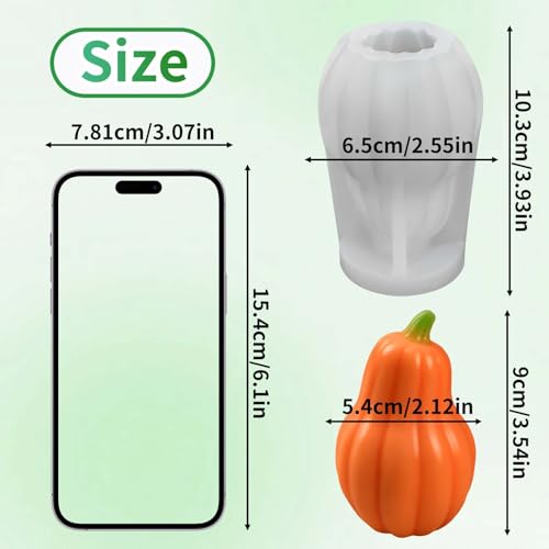 Pumpkin Candle Mold