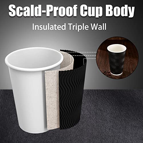16 oz Coffee Cups 90 Pack (90 Count)