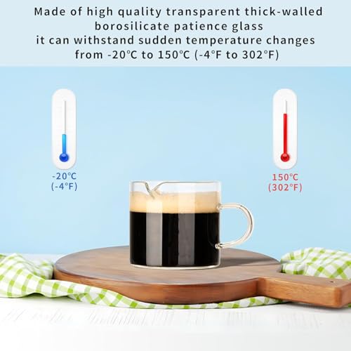 2PCS Espresso Shot Glasses Cup