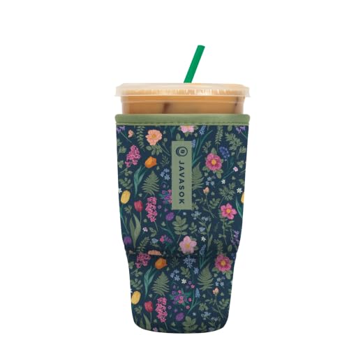 JavaSok Iced Coffee & Cold Soda Insulated Neoprene Cup Sleeve
