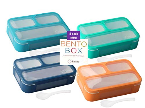 Small Snack Box Containers Set of 4 (4 Count)