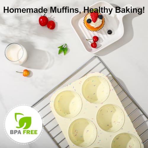 Silicone Muffin Pan for Baking