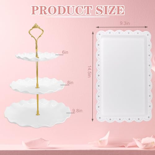 5 Pcs Dessert Table Display Set