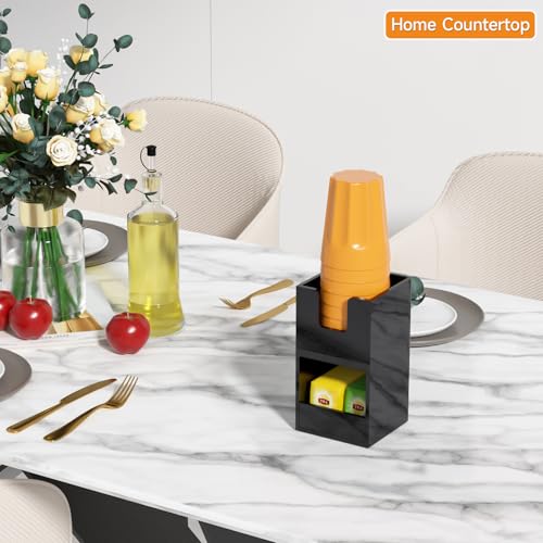 2 Compartment Cup Holder for Countertop