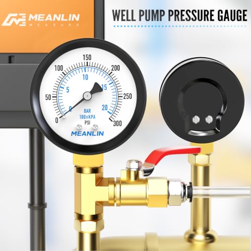 0~300Psi Well Pump Pressure Gauge