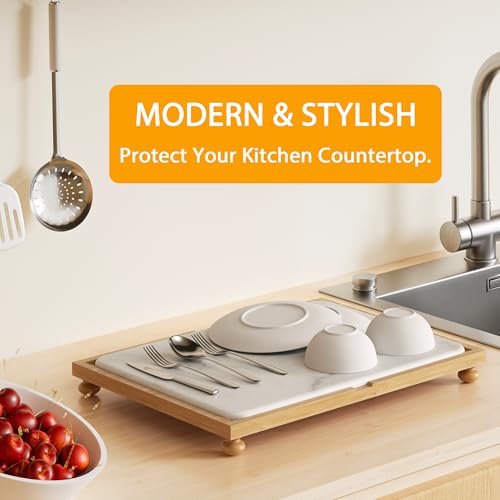Stone Drying Mat for Kitchen Counter