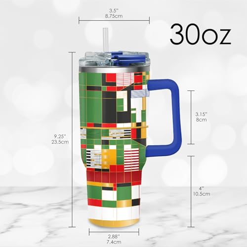 18 8 Stainless Steel Insulated Water Tumbler with Straw