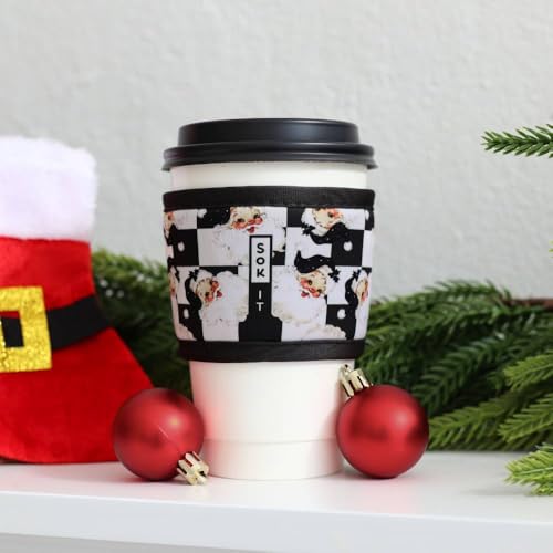 HotSok Coffee & Tea Reusable Insulated Neoprene Cup Sleeve